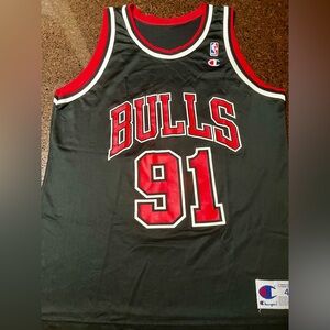 Vintage 1990s Chicago Bulls Rodman jersey